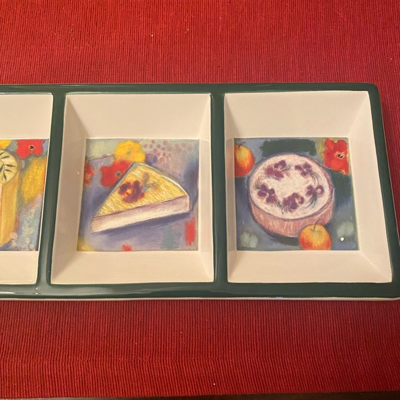 Certified International sectional Provence tray - Picture 10 of 12